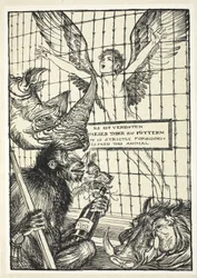 Der Kriegsgefangene, Illustration aus The Kaiser